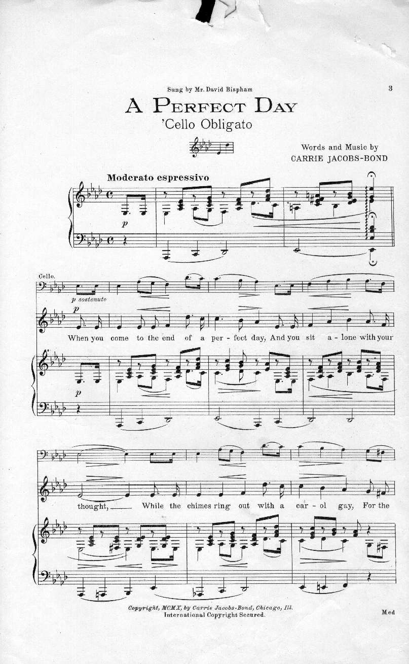 Kirk Williams Collectible Sheet Music